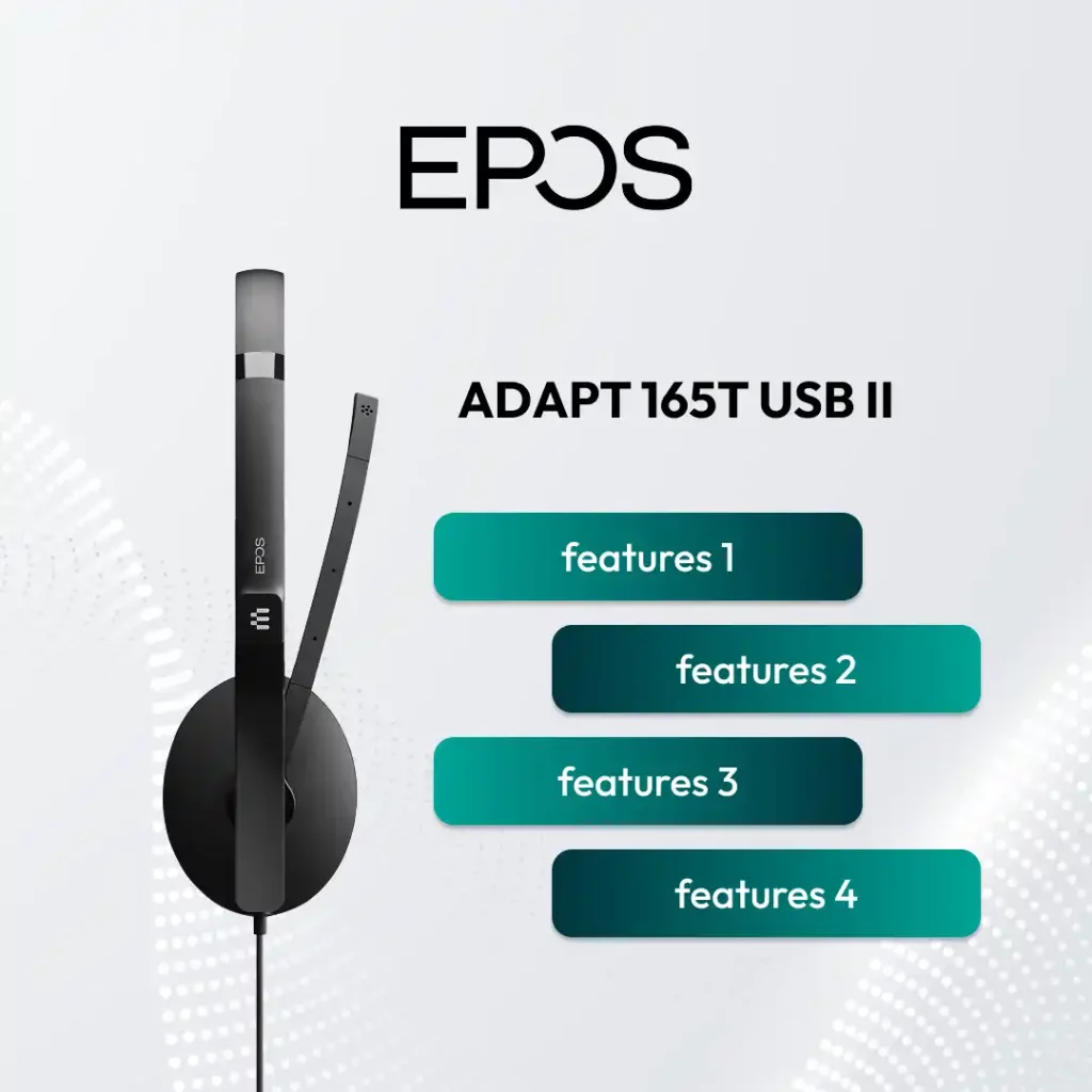 EPOS Adapt 165T USB II